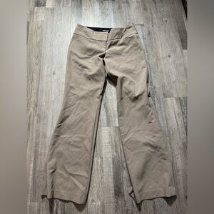 Express Tan Chinos Straight-Leg Cotton Twill business office wear